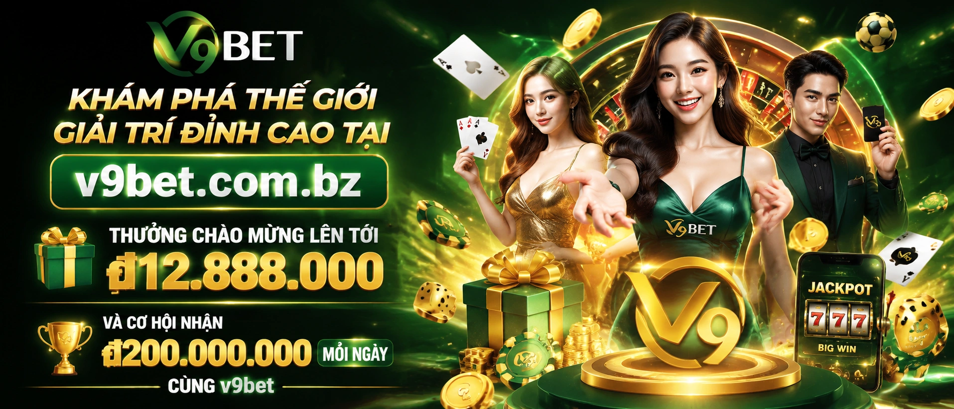V9Bet giao diện mục game