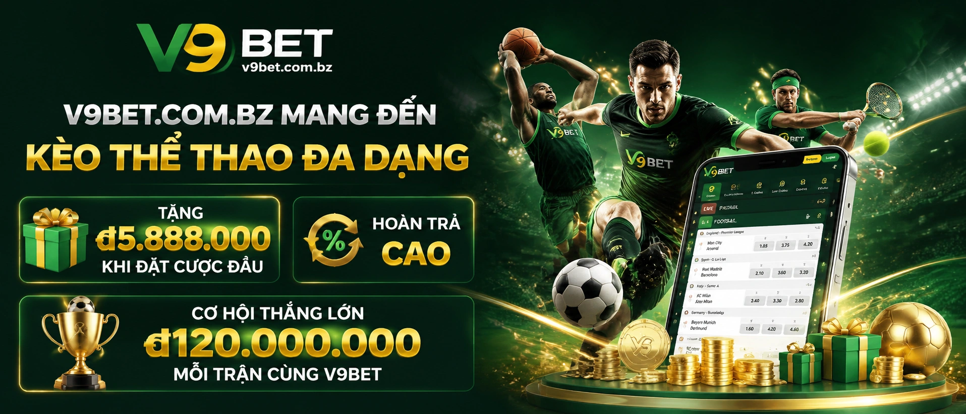 V9Bet Casino, No Hu, Ban Ca Live - Rut Tien Nhanh 59 Sports